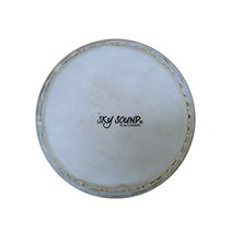 스카이사운드 9.5인치 젬베 교체 헤드 염소 가죽 피