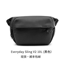 Peak Design Everyday Sling V2 슬링백 크로스백 10L 픽디자인 카메라백 힙색, 카본블랙