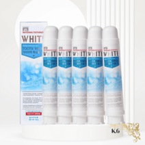 치아미백 투스홀 화이트 미백치약 80g 5개 개운한치약 p320