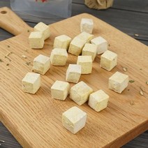 땡큐펫 강아지 수제간식 동결건조 혼합야채 큐브 60g, 단품