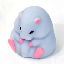 햄스터 모찌 말랑이 햄찌 인형 굿즈 피규어, 1개