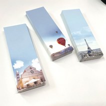 원더러스트 하늘을 담은 무지택 책갈피3종, 08_인도 자이푸르 30매, 08_인도자이푸르30매