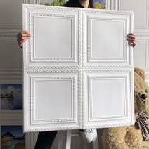 마츠리센 인테리어 폼블럭 시트지, 아이보리, 5개