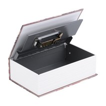 가정용금고 개인용금고 18x11.8x5.5cm 크리 에이 티브 도서 안전 상자 머니 쥬얼리 컬렉션 보관 케이스 콤비네이션 잠금 보관함 보관함 dropshipping 지문인식금고, 협력사