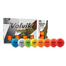 볼빅 VIVID 비비드 골프공 3피스, 옐로우