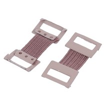 스포츠 교체 수리 부품 1030pcs 탄성 붕대 랩 스트레치 금속 클립 고정 클램프 대, a1 10개