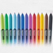 페이퍼메이트 잉크조이 중성 젤펜 0.5mm 색상선택 필기 심플 모던 필기구 사무용 색볼펜 예쁜, 코코아