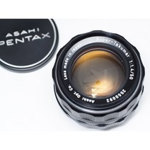 M42 수동 보케 렌즈 펜탁스 슈퍼 타쿠마 50mm F1.4 민트급