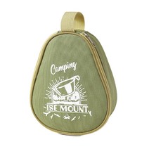 Camping Bowel Storage Bag Storage Organizers With Lid Handles Outdoor Durable Bowls Containers With, 02 Army Green