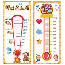 학급온도계 2종세트