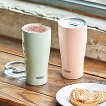 써모스 JDE 601KL 600ml 파스텔 소프트 콜드컵, 그린민트(GM)