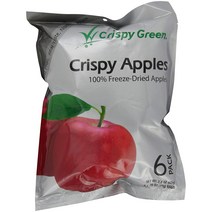 Crispy Green 프루트 애플, 10g, 6개입