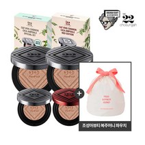 [조성아22] ★단독★ 대왕쿠션 시카앰플 스페셜 키트 (대왕+소왕쿠션)+(증정)파우치, 상세 설명 참조, 옵션:스페셜키트(2호)+파우치