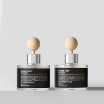 [1+1] 차량용 방향제 블랙베리 블랑쉬 세티즈 자동차 디퓨져 100ml x 2, 니치차량용100더블_블랙우드