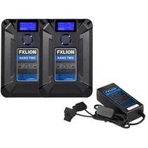 FXLION 나노 투 V마운트 배터리 2개 D-Tap 듀얼 충전기 세트 /빅보스