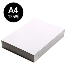 마니라 도화지 300g A4 마분지 125매 우드락폼보드 수채화물감 색종이 각도기 화방 드로잉북, 본상품선택