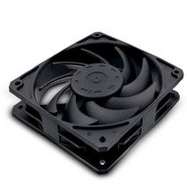 배기팬 F120-3 CPU 팬 120x120x25mm 3000 RPM 공기 볼륨 저소음 물 냉각 라디에이터 배기 120MM, 01 없음 RGB_02 1 PCS Black