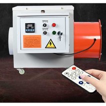 농업용 축사 열풍기 난방기 산업 온실 전기 건조기, 10kW 220V
