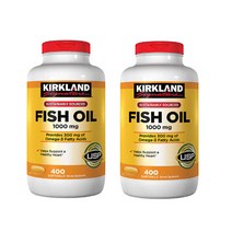 커클랜드 피쉬오일 오메가3 1000mg 1+1 총800정 대용량 Kirkland 시그니춰