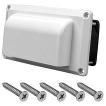 카고트레일러 캠핑 미니 카고트레일러 캐러밴 사이드 에어 벤트 환기 캠핑카 트레일러 용 자동차 액세서리, 03 WHITE