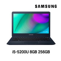 삼성전자 중고노트북 삼성노트북 NT911S3L 인텔 6세대 i5-6200U 13.3인치 가벼운 노트북, WIN10 Pro, 8GB, 256GB, 코어i5 6200U, 블랙