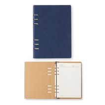 데일리 업무수첩제작 바인더 다이어리 네이비 날씨 기록
