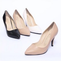 [하프클럽/수키]물방울패치 펌프스 9굽