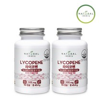 [내추럴이믹스] 토마토 라이코펜 500mg (90캡슐x2) 6개월분, 90캡슐, 2개