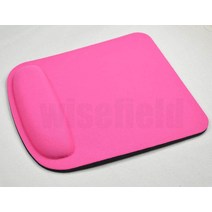 마우스손목받침대 마우스 패드 용 손목 컴포트 매트 다채로운 전문 광학 트랙볼 PC Thicken Mouse Pad Support, [05] 분홍색