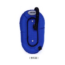 백플레이트 부력조절기 다이빙, 38.사파이어 블루+핑크 탄소 섬유판