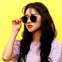 페니레인 남녀공용 VIVIDE C3 블랙렌즈 투브릿지 선글라스