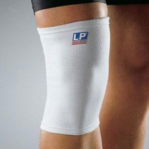 무릎보호대 흰색 KNEE SUPPORT 빠른인터넷 집네트워크 공유기 피시보조기 이더넷 무전원, Small 소