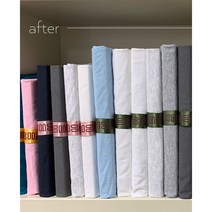 드레스북 옷정리트레이 옷장정리 의류정리 10P 50P 100P, S사이즈, 100개
