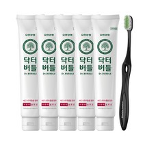 닥터버들 시린이케어 치약 130gx5개입 + 이중미세모 1개입 4세트