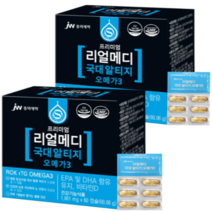 리얼메디 국대 rtg 알티지 오메가3 비타민D 60캡슐 x1박스, 1개
