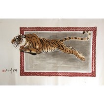 호랑이그림 그림 화가 원작 액운을막아주는 2022년 재물풍수 호랑이그림, 도안5