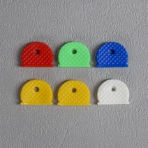 문구존 키케이스 6개 열쇠케이스 키커버 키홀더 키골무 미끄럼방지 기타생활잡화 PVC소재