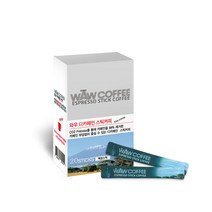 와우커피 에스프레소 스틱커피 디카페인커피 11mlx20개, 1박스, 11ml