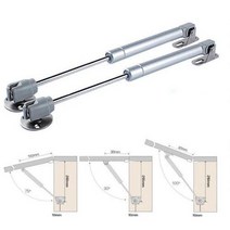 유압리프트 캐비닛 도어 가스 스프링 힌지 수납장 문 서랍장 유압 연결 수납장, 100N(10kg) BL09440-1