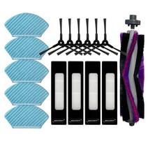 로봇청소기 로봇물걸레청소기 인공지능청소기Min Side rush Filter nd Mop loth Repment essories For Vuum, 01 s shown