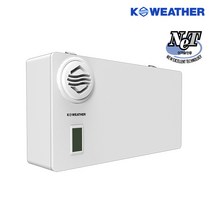 KW-150WC1 케이웨더 지능형 AI환기청정기 벽걸이형 (K3), 단독형 (IAQ연동불가)