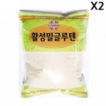 FK 활성밀글루텐(꼬미다 1K)X2 호밀가루 밀가루 박력밀가루 우리밀가루 빵만들기 빵 이스트 빵밀가루 중력밀가루 베이킹