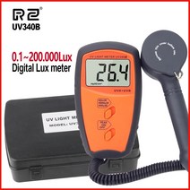 uv복사계 광 분석기 디지털 파워 라이트 미터 자외선 테스터 uv 방사계 휴대용 자외선 방사 검출기 lcd 디스플레이 방사계 테스터 보호 테스트가있는 자외선 측정기, 없음, 없음