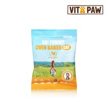 [샘플] 비타파우 쏘야미 오븐베이크드 치킨&크릴 고양이 사료 50g