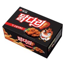 농심 닭다리핫숯불바베큐(66g*1), 4개