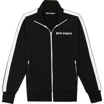 PALM ANGELS 팜엔젤스 클래식 바람막이 트랙 러닝 재킷 블랙화이트