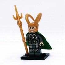 마블 어벤져스 캐릭터 피규어 모음 - 레고 호환 미니 레고호환블록, 로키(XH010)