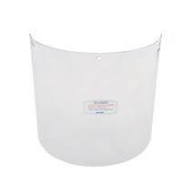 오토스 보안면 면체 안면보호구 얼굴보호대 작업면 투명 차광 안전모형 맨머리형 보안경, 면체(S) F-66A, 1개