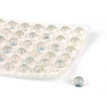 도어쿠션 논슬립 유리고정 소음방지 범퍼스티커, 6mm (60개)