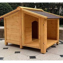 대형 개집 하우스 대형견 리트리버 강아지집 펫하우스, 블랙 프레임 L-문 없음